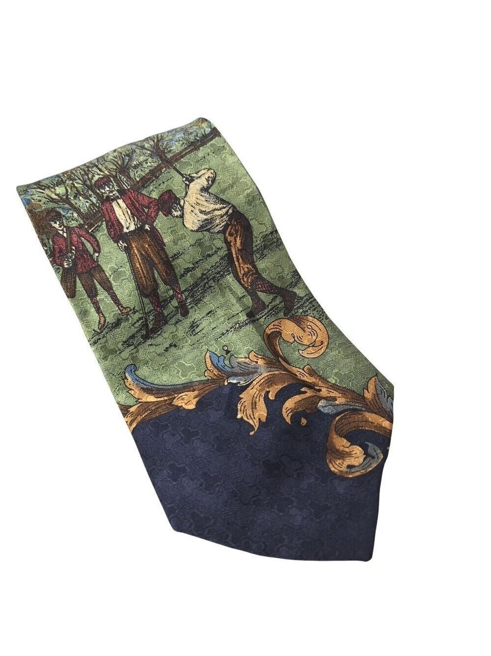 Polifroni Milano Golfers Silk Necktie